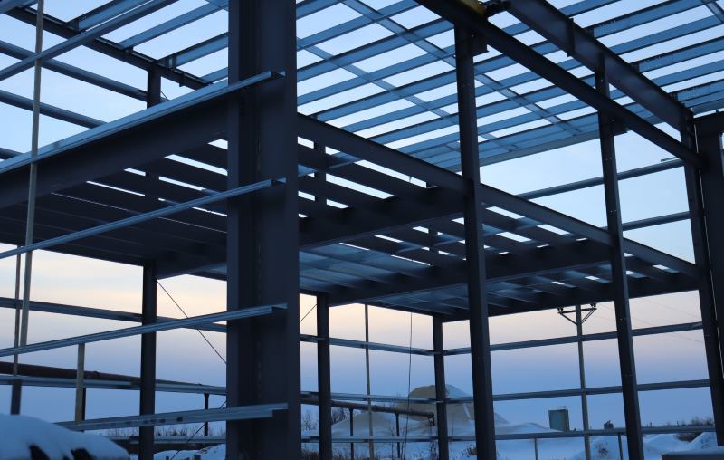 20210116  Organic Rankin Cycle power generation building mezzanine floor cladding installation